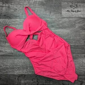 Skays Cut Out Padded Criss Cross One Piece Swimsuit Size S